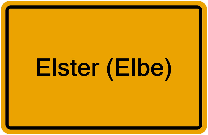 Handelsregisterauszug Elster (Elbe)